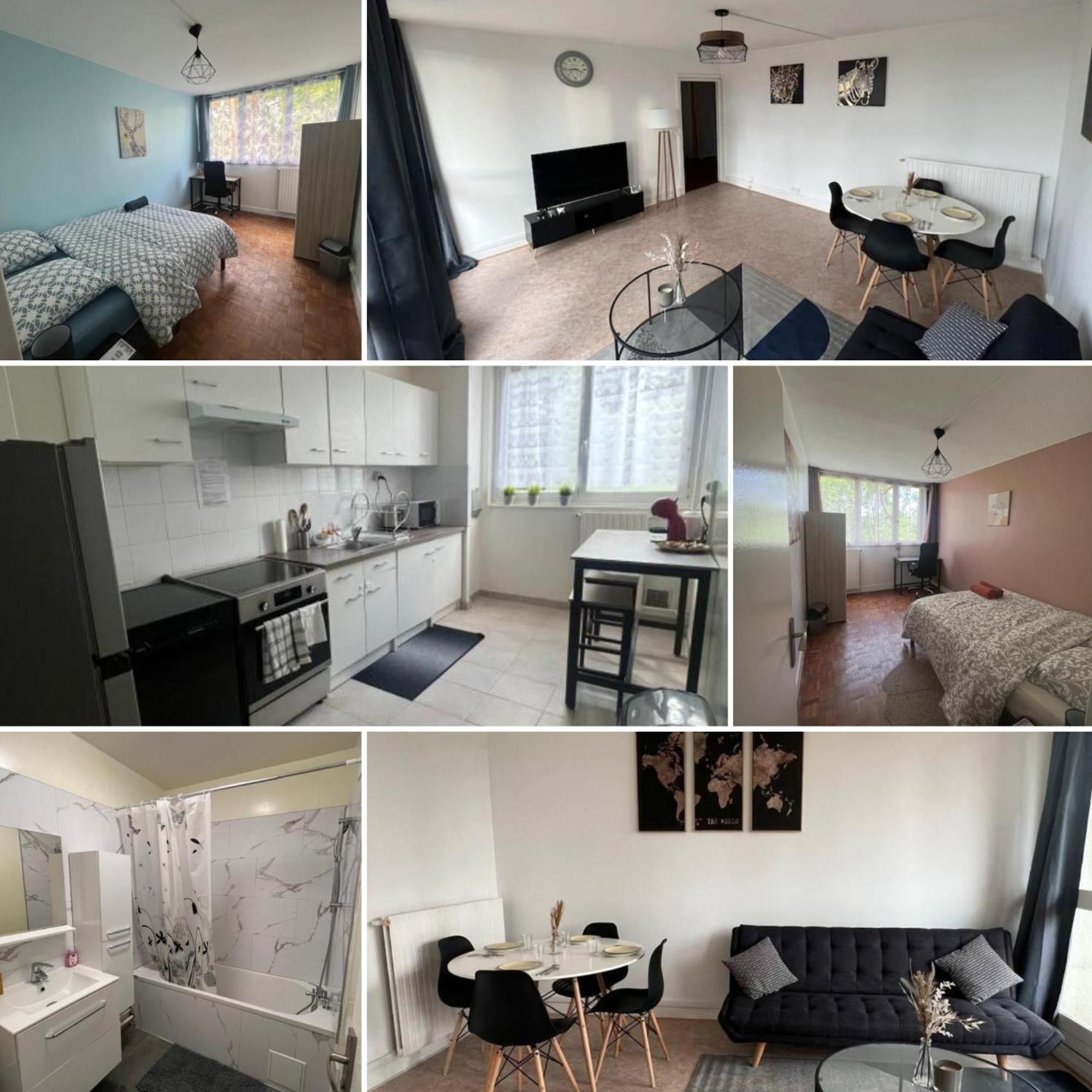 דירות Méry-sur-Oise Appt T3, 65 M2 Proche De Paris מראה חיצוני תמונה